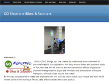 Tablet Screenshot of goelectric.net